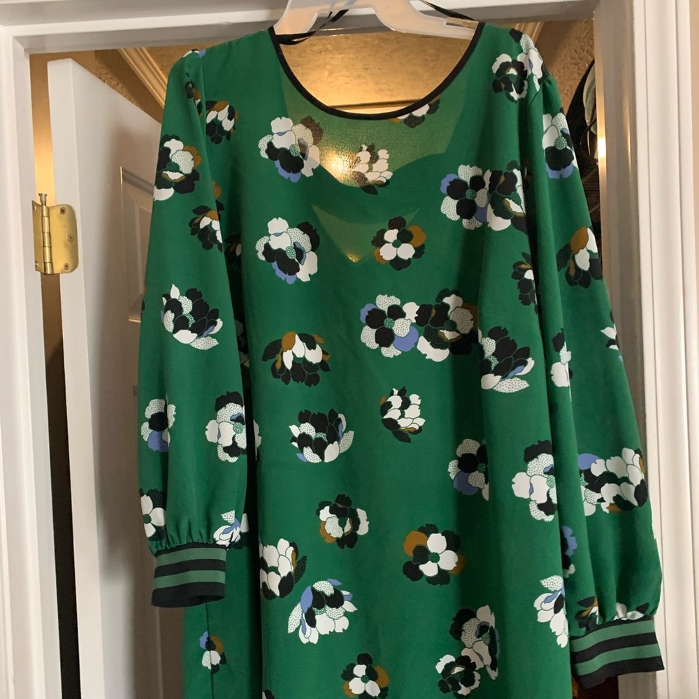 Eloquii Floral Shift Dress 18